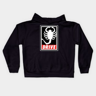 Obey and drive Kids Hoodie